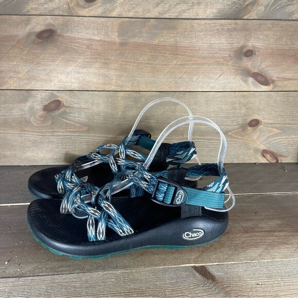 Chaco zx 2 womens size 7 shoes blue black athletic outdoor  display picture 3