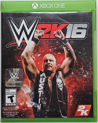 WWE 2K16 W2K16 (Microsoft Xbox One, 2015) Tested Works CIB Tracked Shipping 