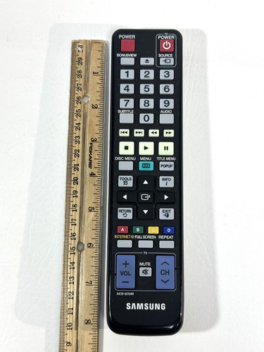 AK59-00104R Remote for Samsung BD-C5500 BD-P1600 BD-D5700 DVD Blu-Ray Player - Picture 2 of 13