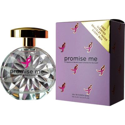 Promise Me, Eau de Toilette, Susan G Komen For The Cure, 3.4 oz NEW IN BOX