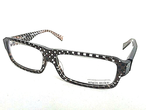 Nuevo marco de gafas vintage Domino ALAIN MIKLI AL 1027 0003 59 mm para hombre Francia - Imagen 2 de 9