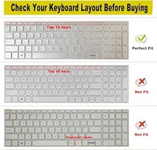 Cover for 15.6" HP Pavilion 15t-er 15-eg 15t-eg 15-eh Series HP 1 2PCS Keyboard