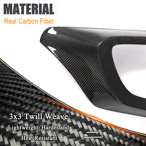 Passt für Mercedes W222 S63 S65 Carbon Nebelscheinwerfer Blende Fog Light Cove - Picture 7 of 10