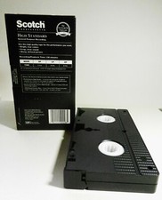 Scotch VHS Video Cassette Blank Tape High Standard T-120.. 2-6 Hours-never used