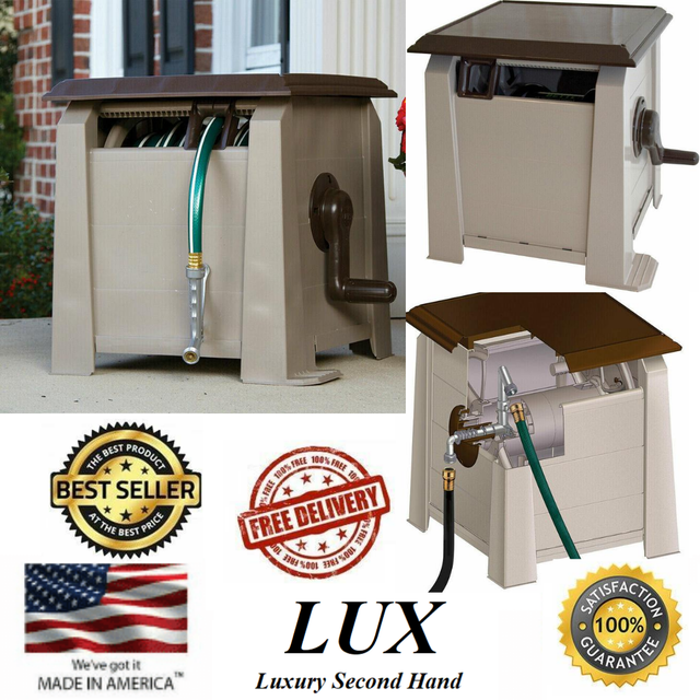 retractable hose reel cart