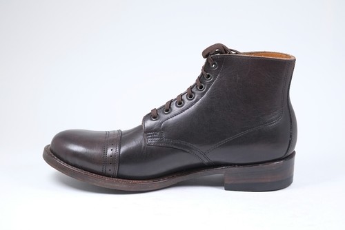 Julian Boots, Cornish Miner, Horween Chrome Excel Vintage Brown, Size 6.5 only - Picture 6 of 9