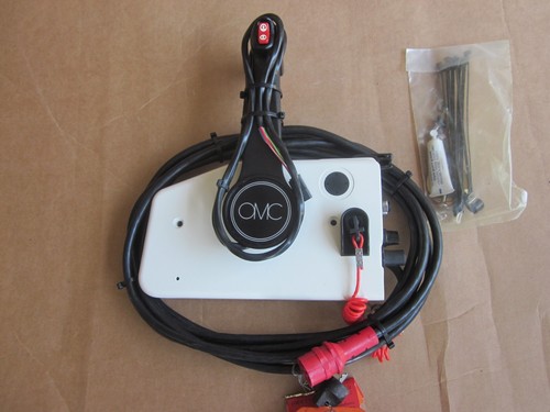 JOHNSON EVINRUDE REMOTE CONTROL BOX SIDE MOUNT WITH TRIM TILT 1979-95 432716 NEW - 第 7/12 張圖片