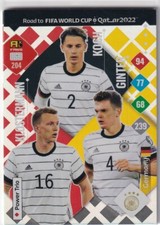 Panini Road to Qatar World Cup Karte 2022 Nr 204 Deutschland Power Trio Koch