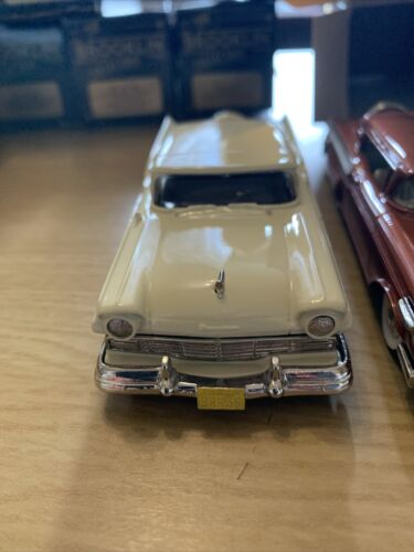 4 X MODELOS DE COCHES DE METAL BLANCO 1/43 EE. UU. AÑOS 50 DE BROOKLIN: NASH PONTIAC MERCURY FORD - Imagen 5 de 20