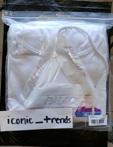 Palace Jobsworth Hood White - Size: Large - Brand New - Spring 2019 - Picture 2 of 5