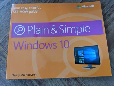 Windows 10 Plain and Simple Paperback Nancy Muir Boysen