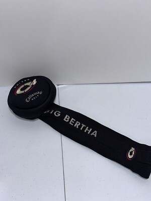 Cache-tête De Driver Callaway Big Bertha C4 Vintage, Noir Et Blanc, Acrylique