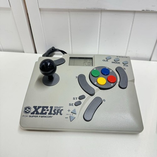 Microcomputer software Super Famicom Intelligent Joystick XE-1 SFC Vintage Rare - Picture 6 of 6