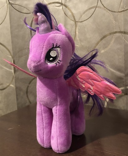 My Little Pony Plush 7” Twilight Sparkle Pegasus 2014 Stuffed Animal Toy Ty - Picture 3 of 10