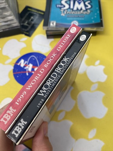 IBM WORLD BOOK 1998 & 1999 ENCYCLOPEDIA DELUXE EDITION Pc Cd-rom w/ key number - Picture 8 of 12