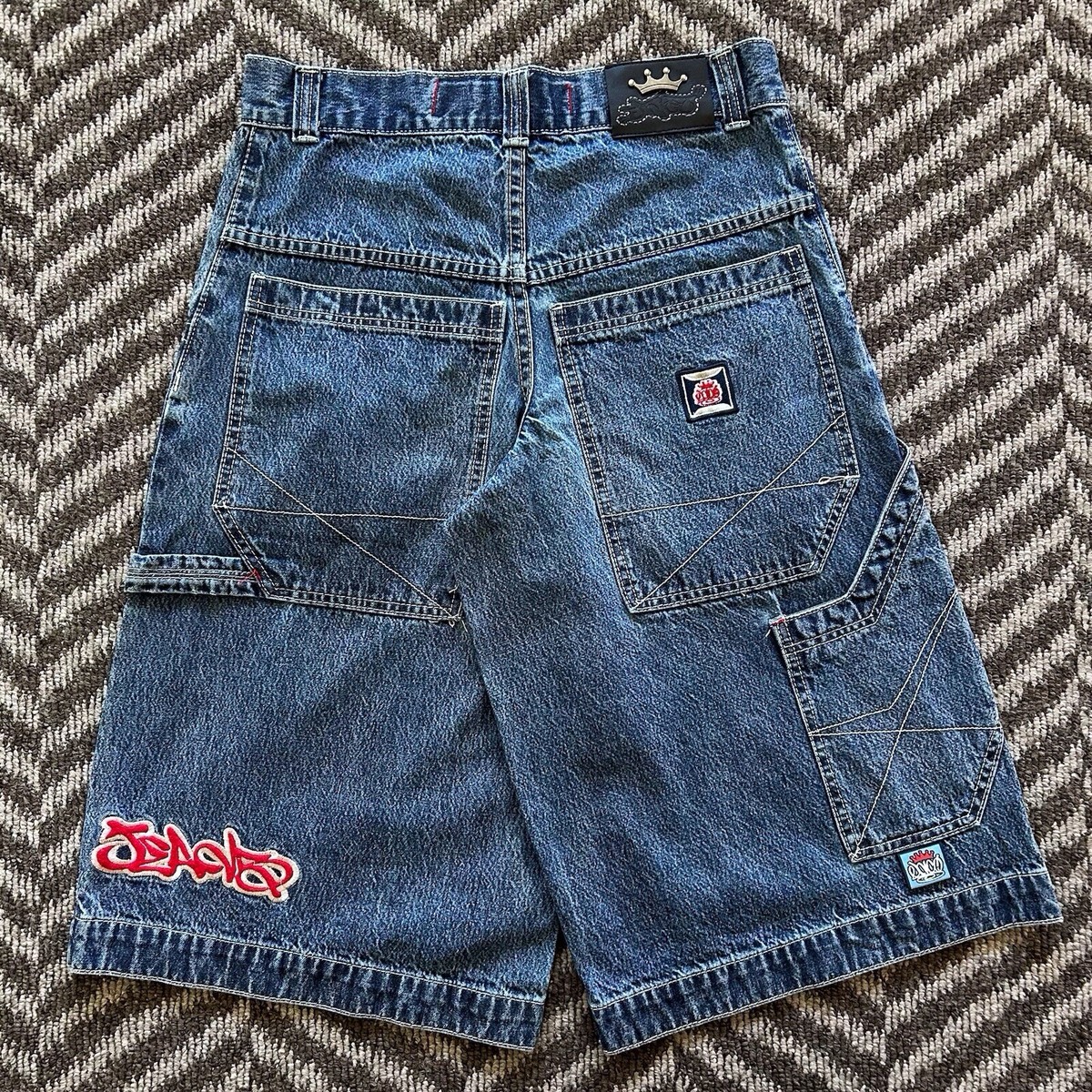 DEUXIEME CLASSE - Perokoro¨̮VINTAGE DEFORMED DENIMSHIRT Vintage Comme Des Garcons Homme Distressed Selvedge Denim