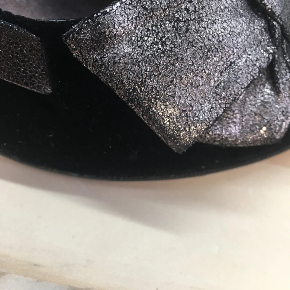 Zapatos Mia para mujer 8,5 Venice Pump negros sin cordones tacones de aguja informales punta redonda Foto 3 de 4