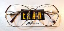 Vintage ELAN 9125 G/Burgundy 57/18 Eyeglass Frame New Old Stock 297