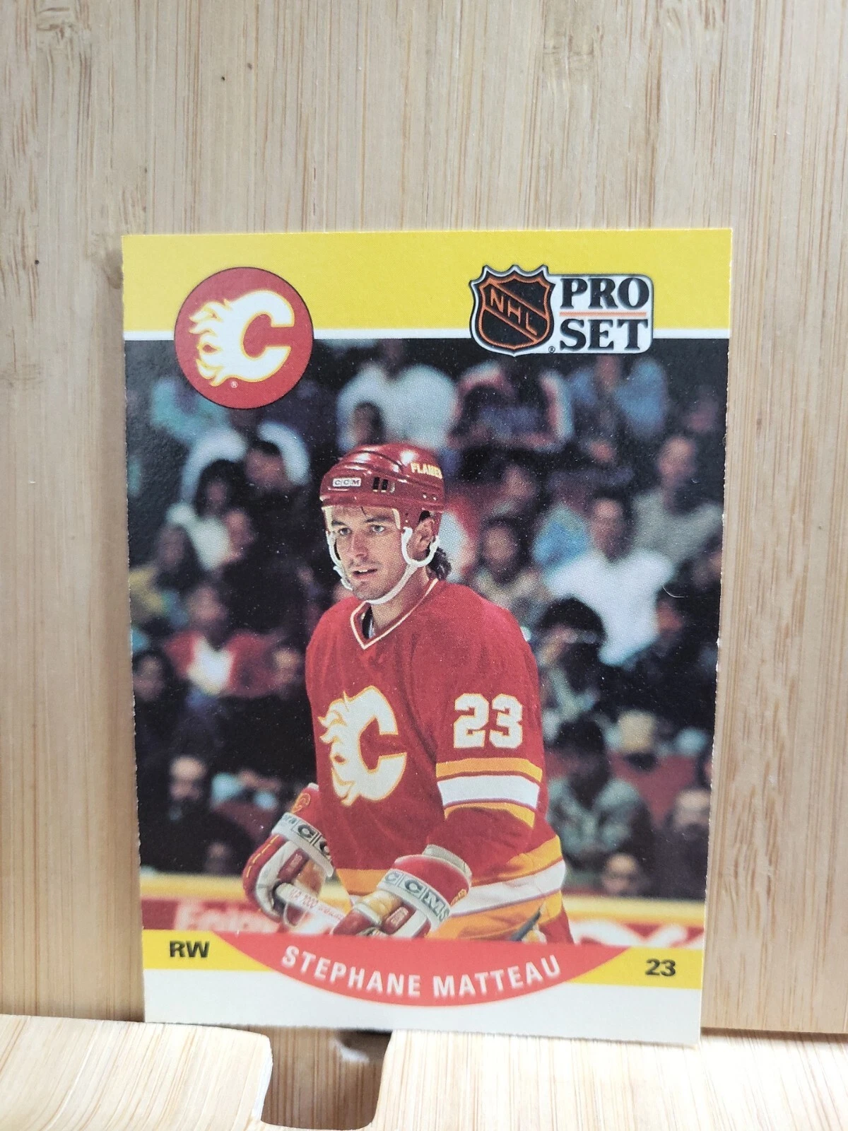 1990 Pro Set Hockey Stephane Matteau #593