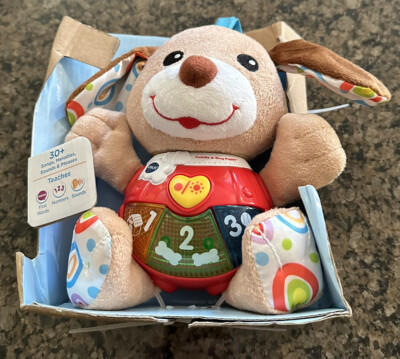 VTech Baby Cuddle And Sing Puppy Dog Music Numbers Barking