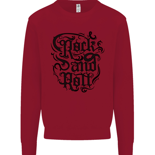 Rock and Roll Music Kids Sweatshirt Jumper - Picture 55 of 66