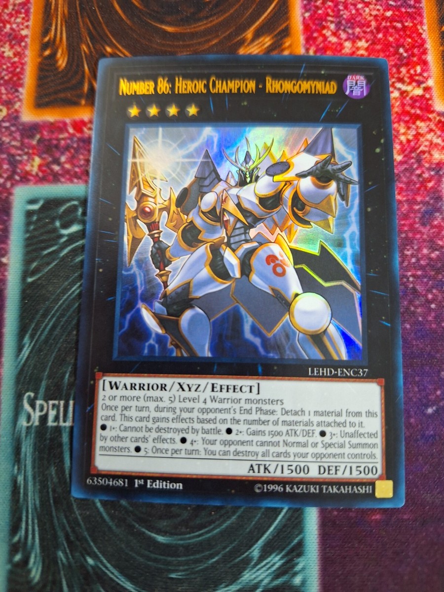 行者ニンニク　HERO様 Yu-Gi-Oh! Number 86: Heroic Champion - Rhongomyniad LEHD-ENC37