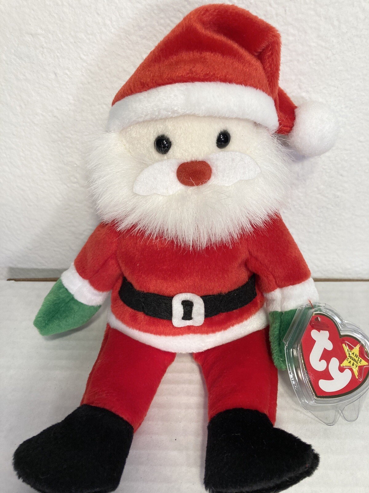santa beanie baby value
