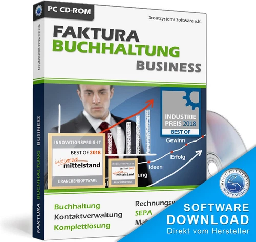 Finanzbuchhaltung, Buchhaltungssoftware, Fibu Software für Unternehmer, Firma