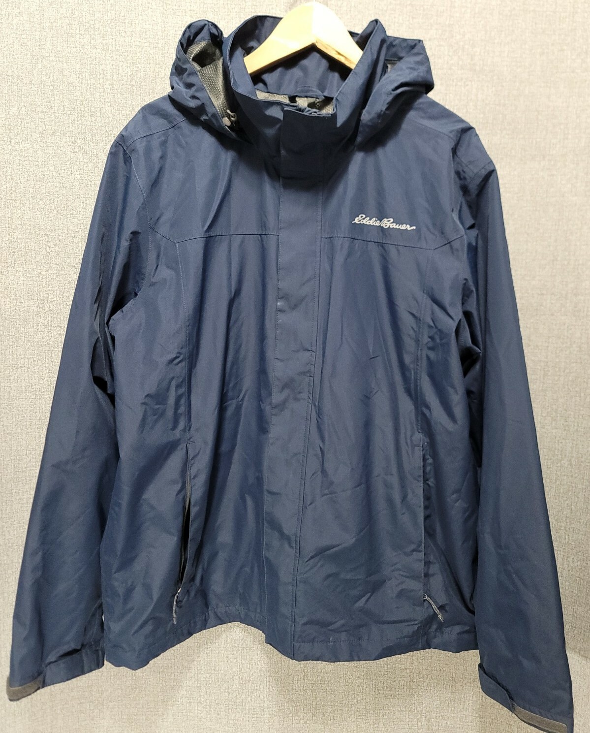 Blue Shell Rain Jacket Full Zip Hood B3 