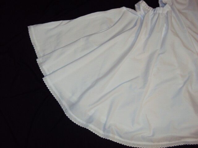 Mexican Folklorico Dance White L-XL Size 商舗 最新号掲載アイテム Underskirt