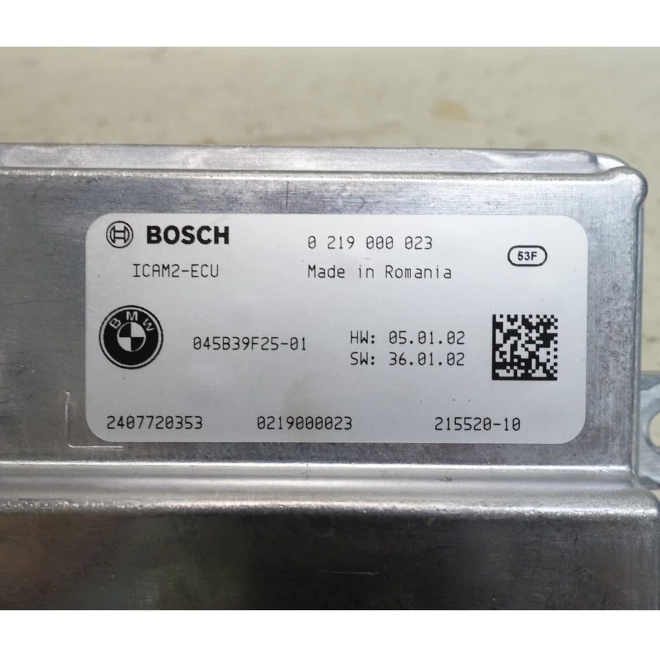 BMW G20 serie 3 G80 iCAM-2 2019-2025 módulo de control de cámara de visión envolvente OEM Foto 3 de 4