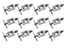 Medical Oxygen Cylinder CGA 870 Oxygen Pin Index Yoke 1/4" Male NPT LOT of 12