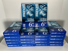 Lot Of 20 Maxell T-120 VHS Video Cassettes Used Tapes For Recording