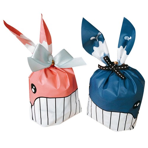 Cute Rabbit Ear Cookie Bag Gift Bag For Candy Biscuits Snack Baking Wedding G^PN - Picture 11 of 23