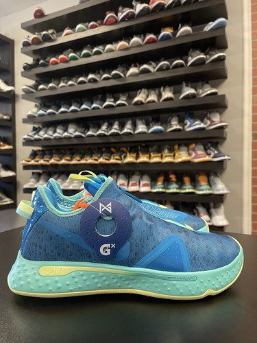 Talla 12 - Nike PG 4x NBA 2K20 Gatorade 2K exclusivo para jugadores CZ6202-400 - Imagen 3 de 11