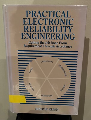 PRACTICAL ELECTRONIC RELIABILITY ENGINEERING: Jerome Klion HC Ships Free