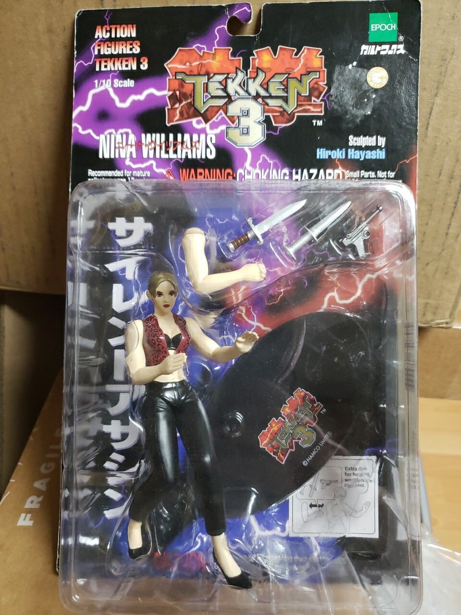 TEKKEN 3 Nina Williams 1/10スケールフィギュア Tekken Nina Williams Figure 3.5