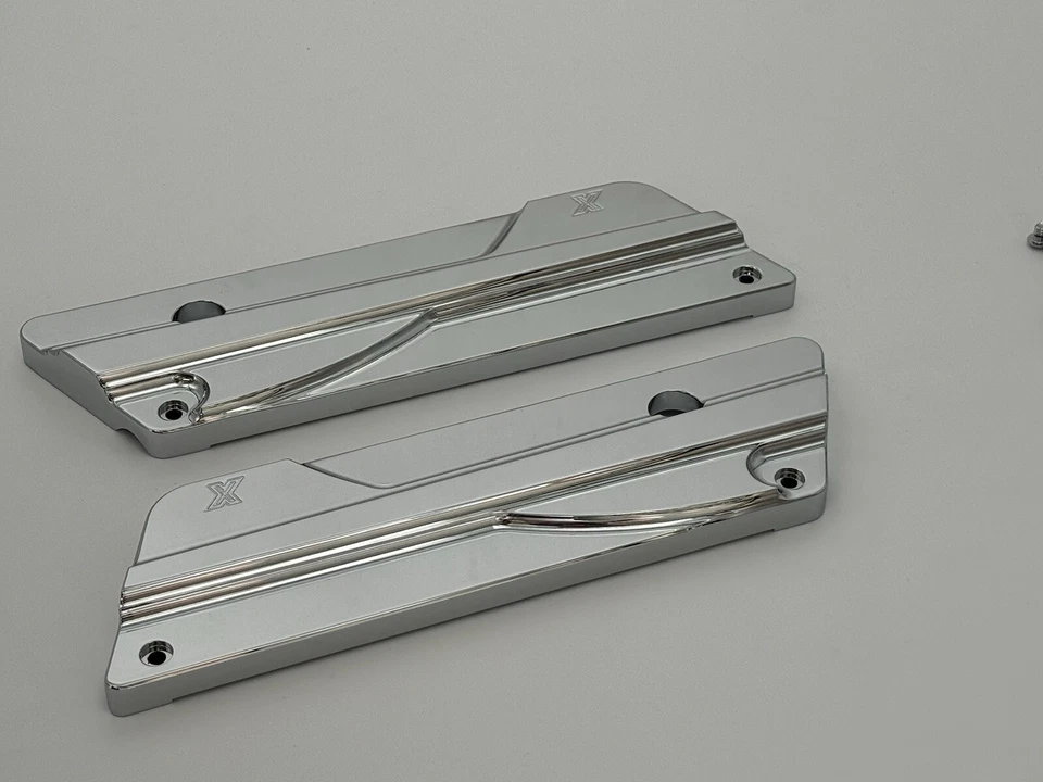 XTREME MACHINE "LANZAMIENTO" 93-13 ALFORJA TOURING PESTILLO PLACA CUBIERTAS HARLEY Foto 4 de 4