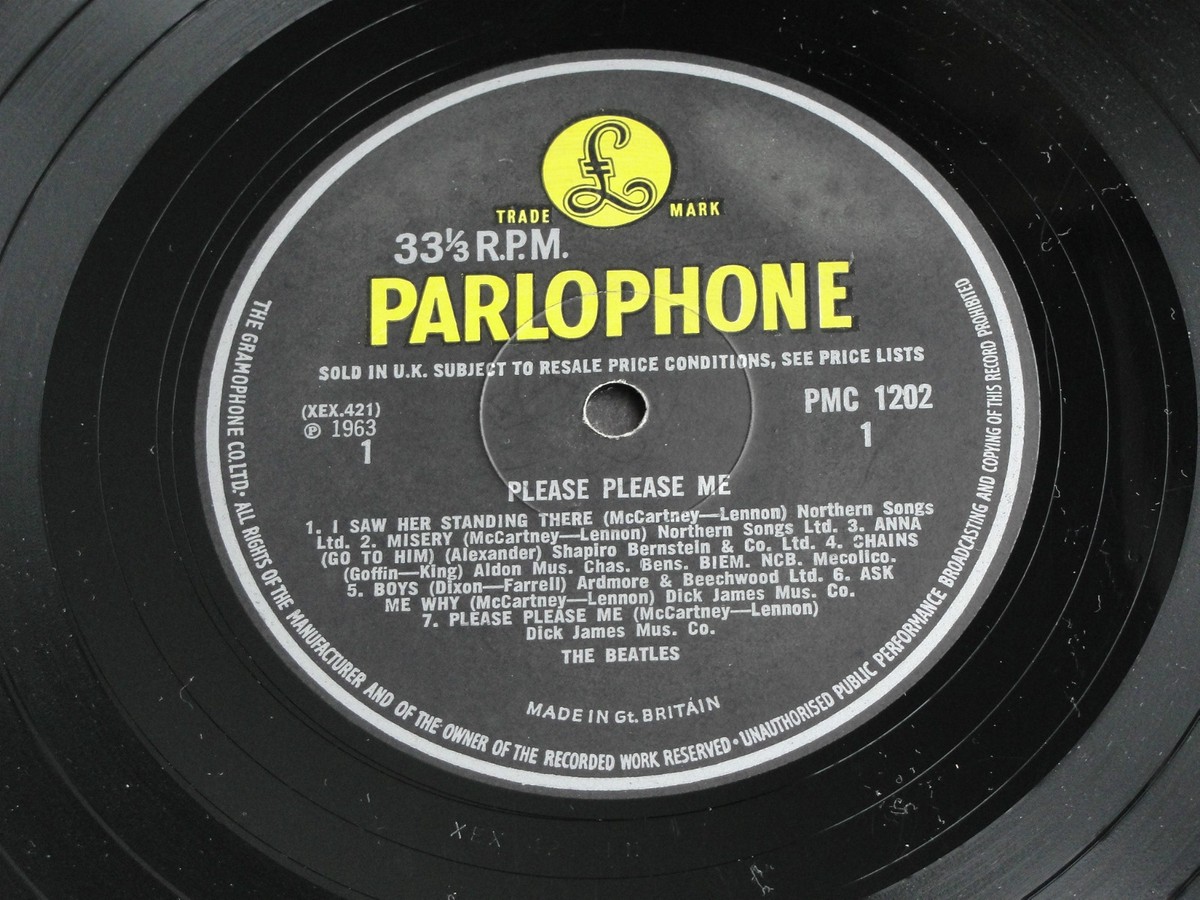 The Beatles Please Please Me UK盤 LP Mono The Beatles U.K. LP Mono/Please Please Me