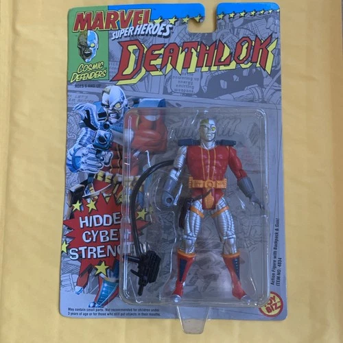 DEATHLOK Action Figure MARVEL Super Heroes X-Men Vintage ToyBiz 1992