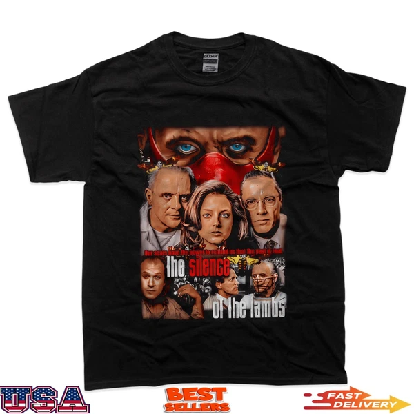 The Silence Of The Lambs 1991 Horror Movie T-Shirt