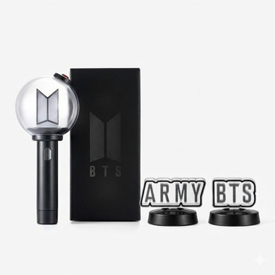 BTS アミボム Official Light Stick ver.４① 2026 NEW]Official BTS Light Stick Ver.4+ Parts(Army + BTS) +
