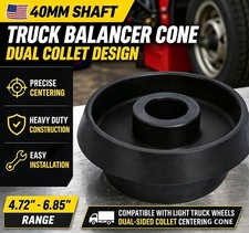 Wheel Balancer For Truck Dual Collet Centering Cone 4.72-6.85 40mm Shaft Wheel Balancer For Truck Dual Collet Centering Cone 4.72-6.85 40mm Shaft