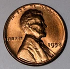 1958 P Lincoln Wheat Cent Penny GEM BU Red