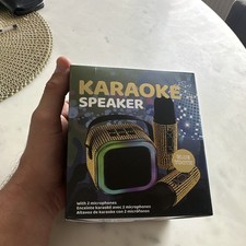 THE ROOM Enceinte karaoké Bluetooth avec 2 microphones, N° pièce 37