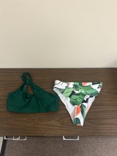 One Shoulder Cutout Bikini Set for Women