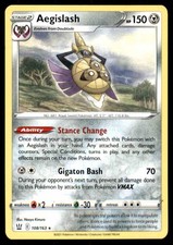 2021 Pokemon Sword & Shield - Battle Styles Aegislash Stage 2/Rare #108
