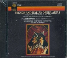French & Italian Opera Arias - Music CD - Forst, Judith,Bernardi -  1993-10-20 -