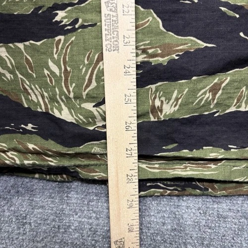 Stan Ray USA Tigerstripe Long Sleeve Ripstop Camo 4 Pocket Button-Up Size Large image 7