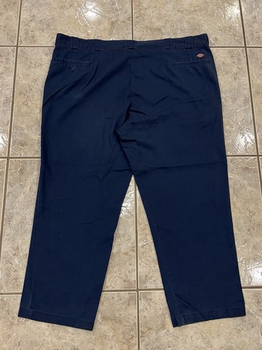 Herren 48X28 Dickies 874NV Original Fit Marineblau Twill Arbeitshose Hose